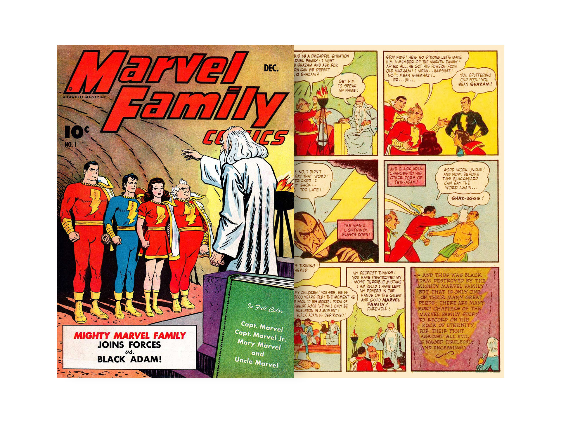 The Marvel Family — December 1945