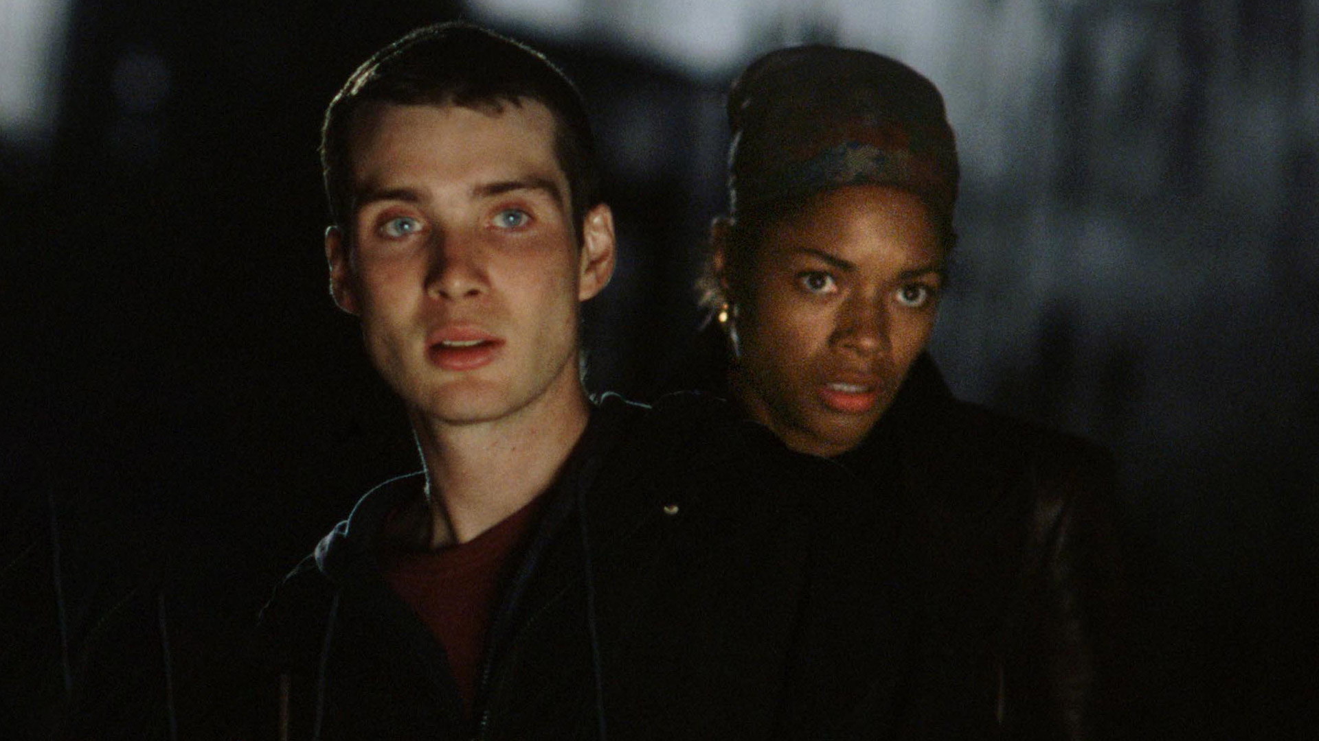 28 DAYS LATER — Cillian Murphy & Naomie Harris