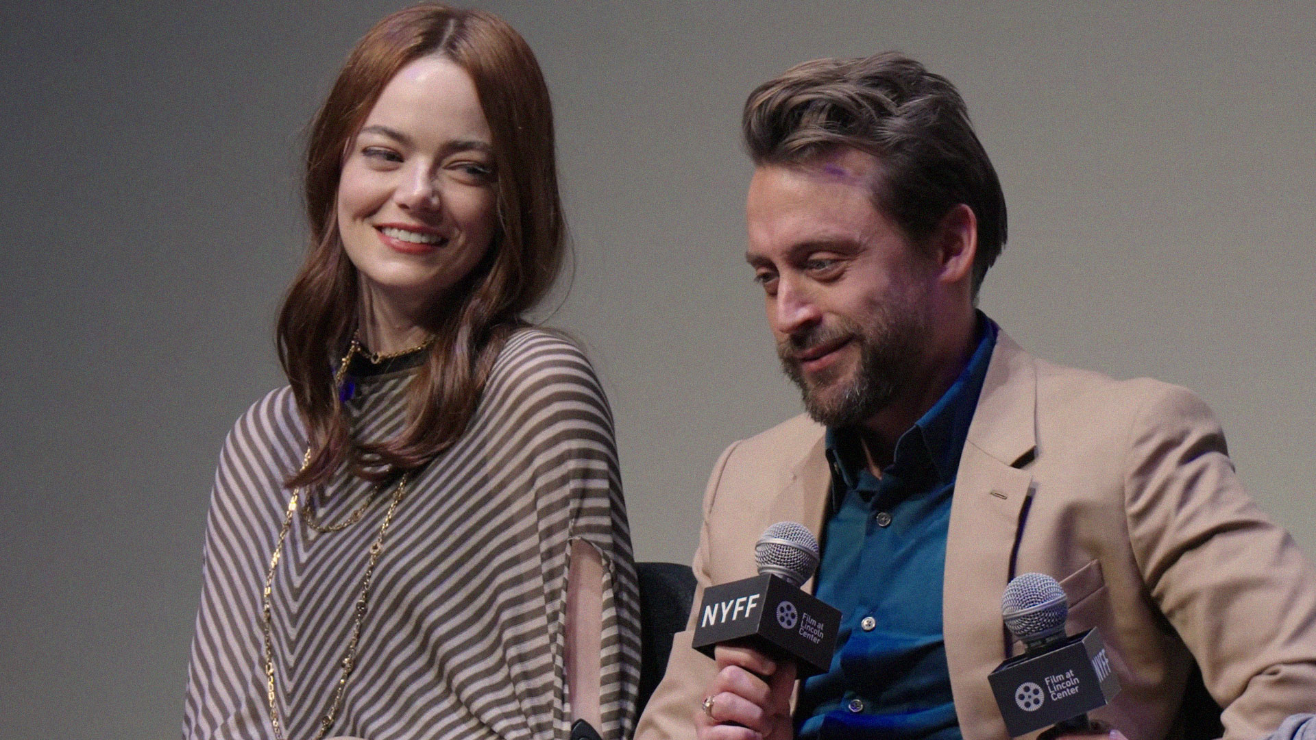 NYFF2024 — Emma Stone & Kieran Culkin