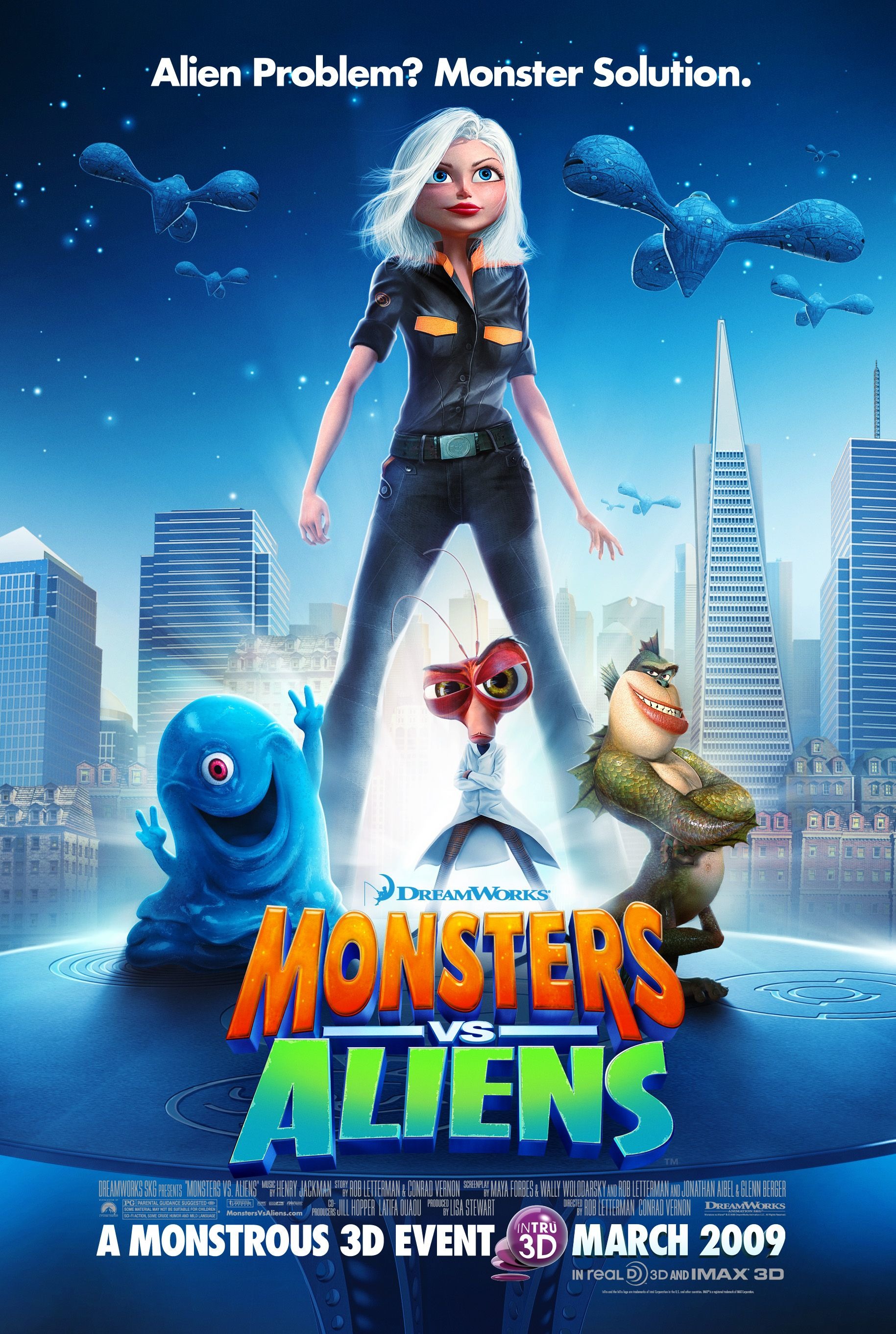 MONSTERS vs ALIENS