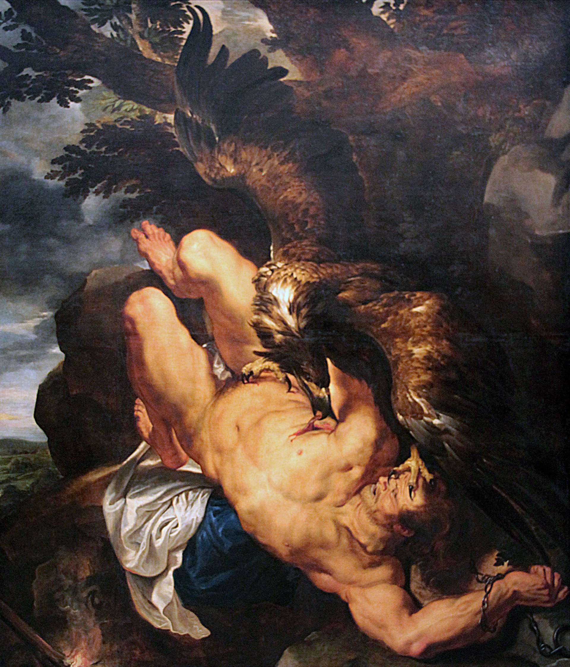 Prometheus Bound — Peter Paul Rubens