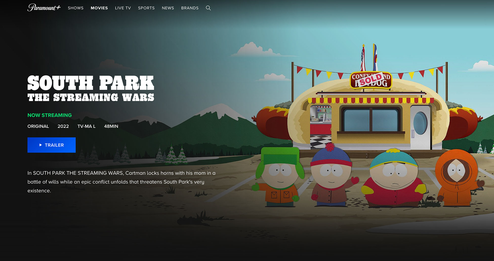 SOUTH PARK THE STREAMING WARS