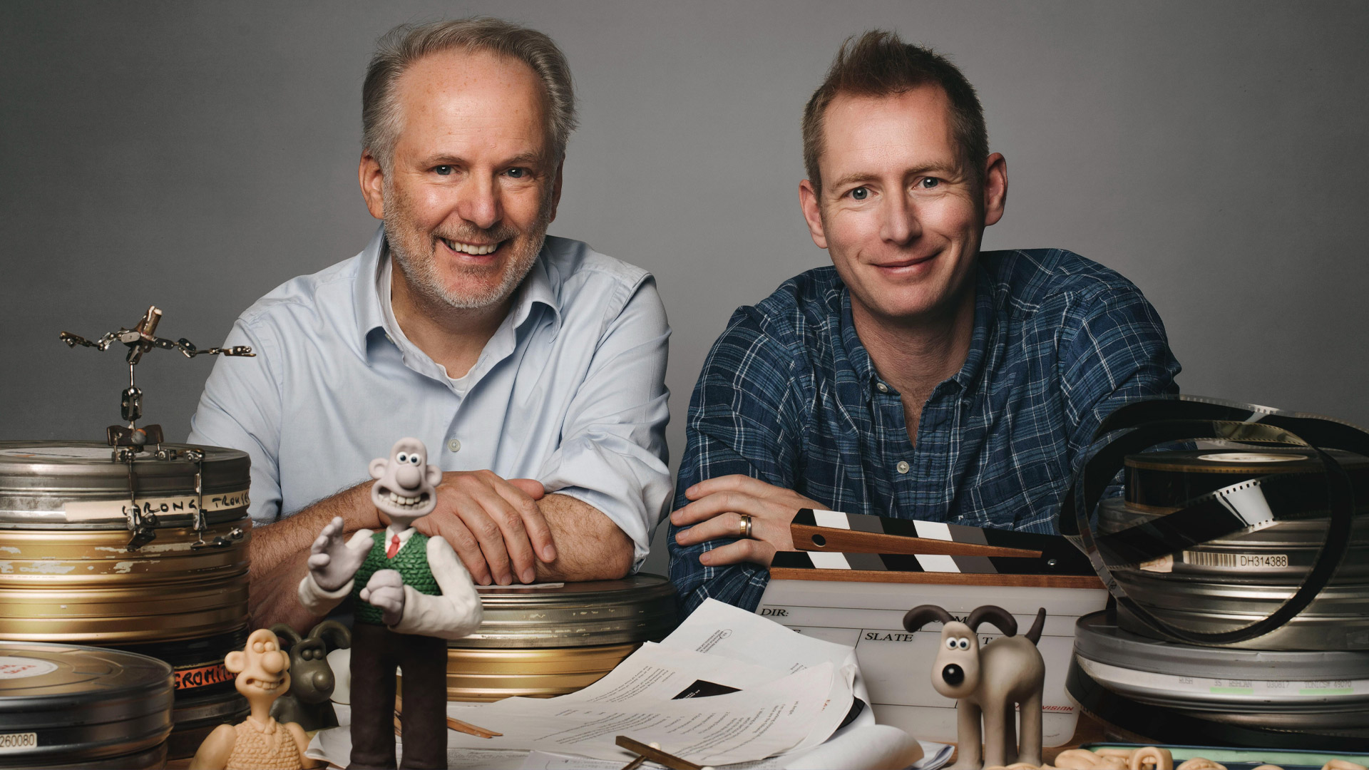 Nick Park & Merlin Crossingham